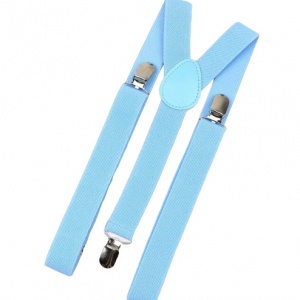 Children's Sky Blue Y-Back Adjustable Braces